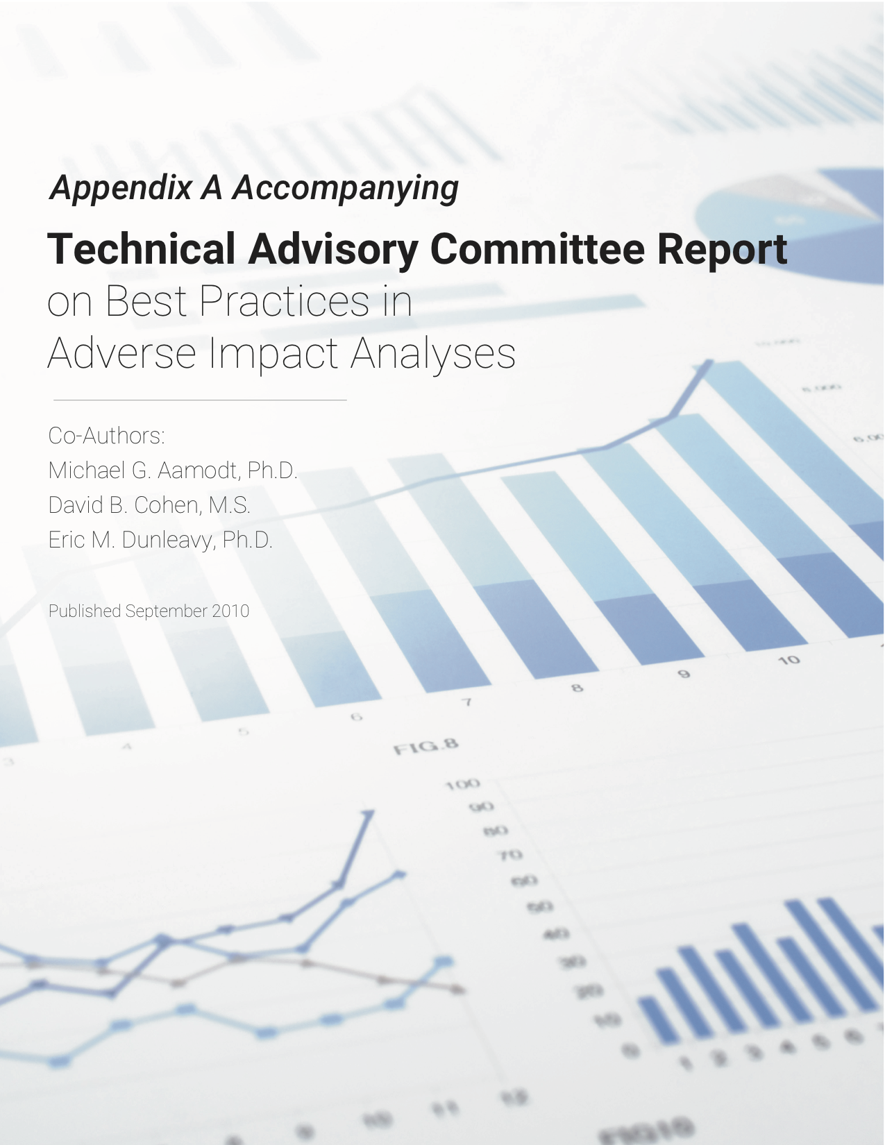 Appendix A Accompanying Technical Advisory Committee Report On Best ...